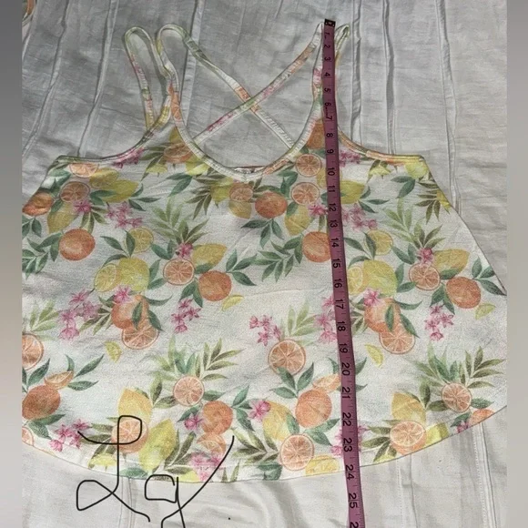 Z Supply In The Swing White Citrus Strappy Tank Top NWT - Picture 15 of 16